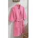 Roupão Adulto Velour Liso Dohler Unissex - P Rosa