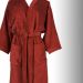 Roupão Adulto Velour Liso Dohler Unissex - P Vermelho