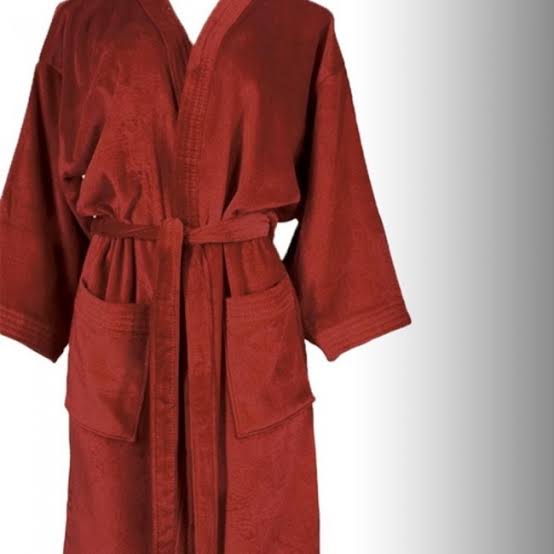 Roupão Adulto Velour Liso Dohler Unissex - P Vermelho