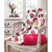 Toalha de Banho Felpudo Estampada Prisma Francine Pink