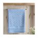 Toalha de Banho Felpudo Liso Banhão Jacquard Confort Azul Claro Dohler
