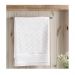 Toalha de Banho Felpudo Liso Banhão Jacquard Confort Branca Dohler