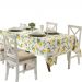Toalha de Mesa Retangular 6 Lugares Clean Athenas Esther Dohler