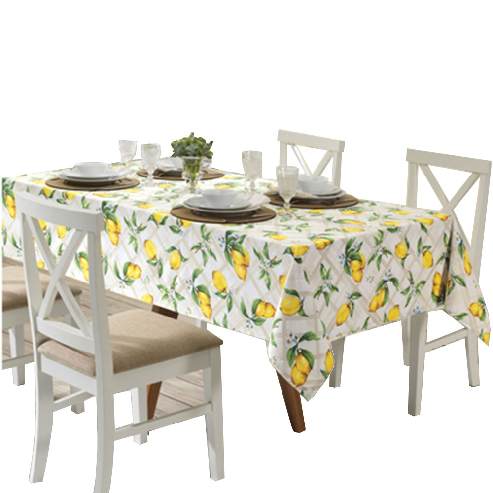 Toalha de Mesa Retangular 8 Lugares Clean Athenas Esther Dohler