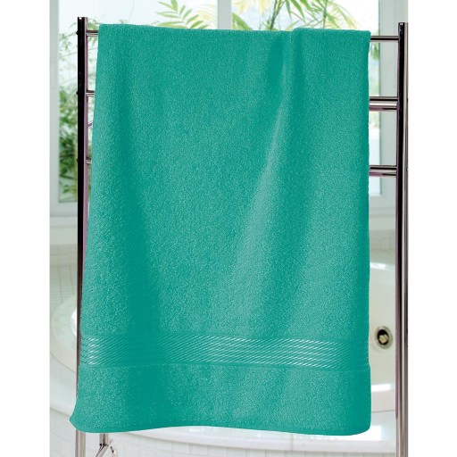 Toalha de Rosto Felpudo Estampada Prisma Verde