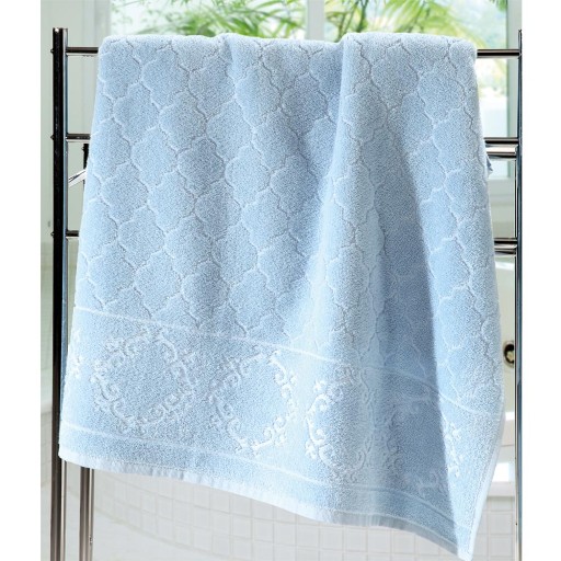Toalha de Rosto Felpudo Liso Classic Azul