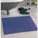 Toalha para Piso Felpudo Liso Prime Azul Escuro