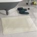 Toalha para Piso Felpudo Liso Prime Bege