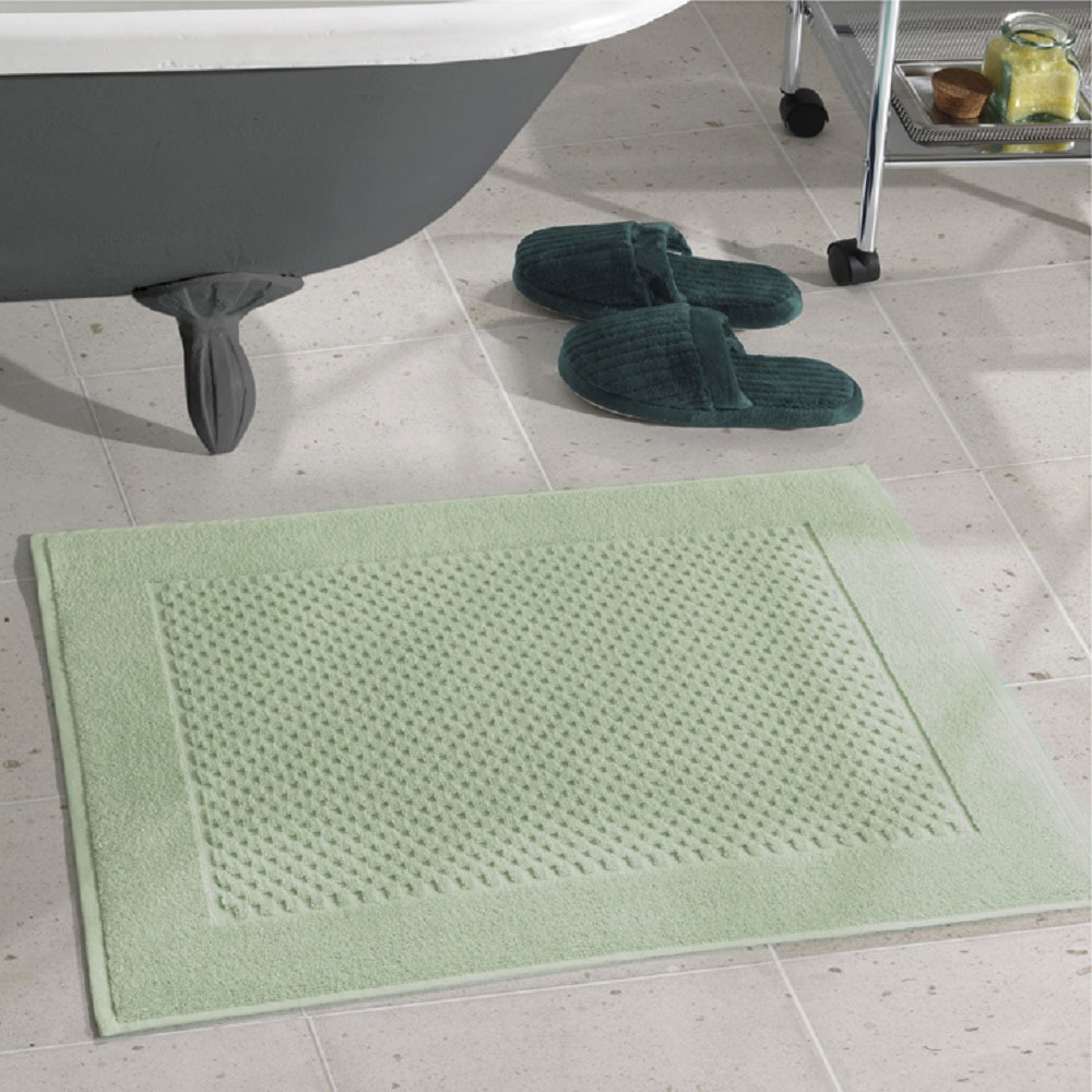 Toalha para Piso Felpudo Liso Prime Erva Doce