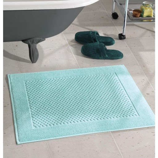 Toalha para Piso Felpudo Liso Prime Verde