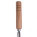 4 Espetos Simples para Churrasco Domama com Lâmina em Aço Inox e Cabo de Madeira 85cm