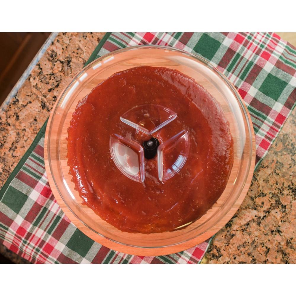 Conjunto Boleira Redonda e Migalheira de Pão de Madeira com