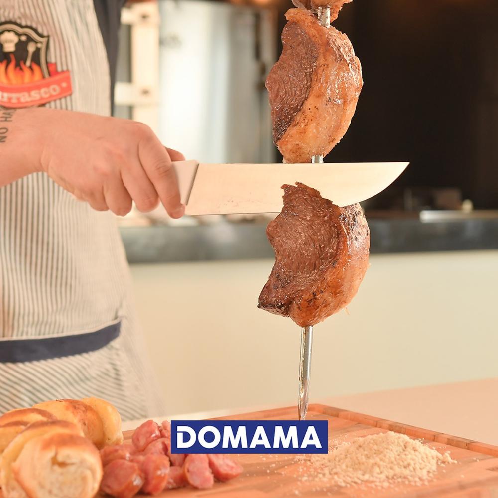 Espeto Simples para Churrasco Domama com Lâmina em Aço Inox