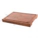Tábua de Madeira para Churrasco 40x30x4cm Prancha de Corte I