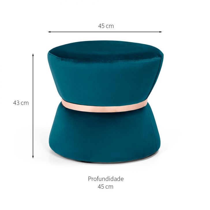 [OUTLET] Puff Fritz I Azul
