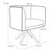 Kit 2 Poltronas Decorativas Base Giromad Madeira Betina B-278 Veludo Marsala - Domi