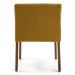 Kit 2 Poltronas Decorativas Base Madeira Angel B-260 Veludo Mostarda - Domi