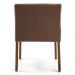 Kit 2 Poltronas Decorativas Base Madeira Angel B-276 Veludo Ferrugem - Domi