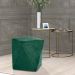 Kit 2 Puffs Decorativos Ametista B-303 Veludo Verde - Domi