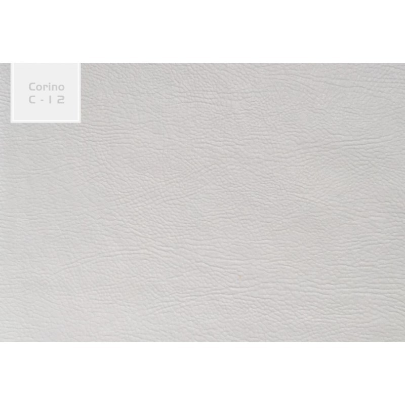 Poltrona Decorativa Sala de Estar Maia 106cm C12 Corino Branco - Domi