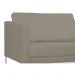 Poltrona Decorativa Sala de Estar Maia 106cm C19 Corino Bege Escuro - Domi
