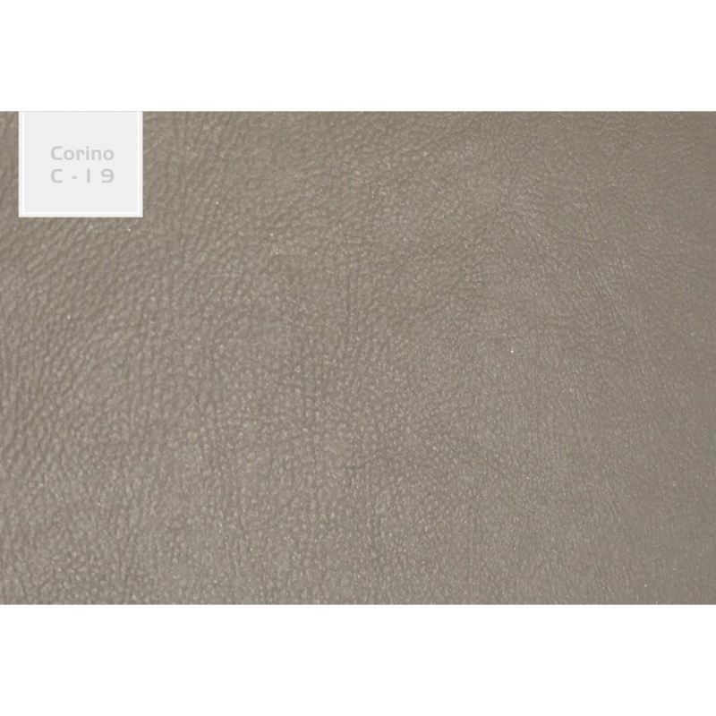 Poltrona Decorativa Sala de Estar Maia 106cm C19 Corino Bege Escuro - Domi