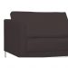 Poltrona Decorativa Sala de Estar Maia 106cm C34 Corino Marrom - Domi