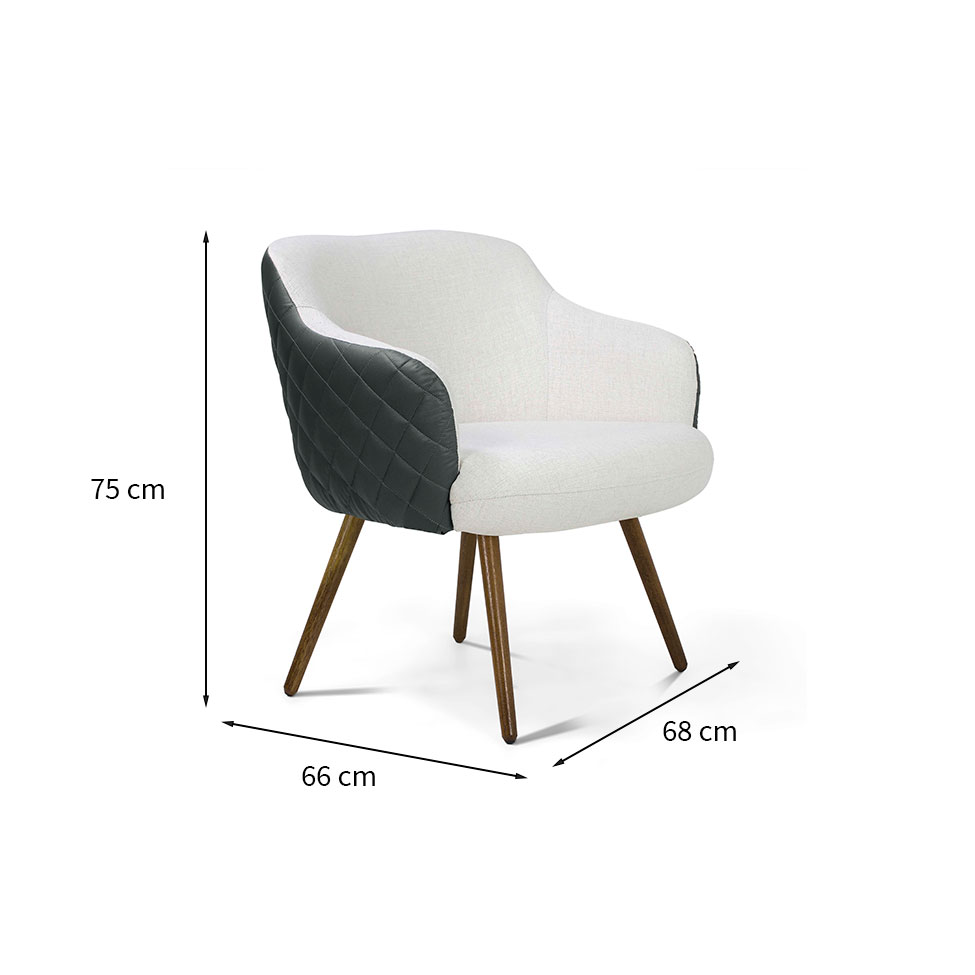 Poltrona Jade Concreto