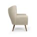 Poltrona Kora II Veludo Creme