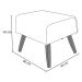 Puff Decorativo 60 cm Viseo C-05 C-416 - Domi