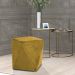 Puff Decorativo Ametista B-279 Veludo Amarelo - Domi