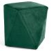 Puff Decorativo Ametista B-303 Veludo Verde - Domi