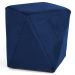 Puff Decorativo Ametista B-304 Veludo Azul Marinho - Domi