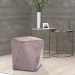 Puff Decorativo Ametista B-305 Veludo Rosa - Domi