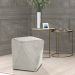Puff Decorativo Ametista B-309 Veludo Bege Claro - Domi