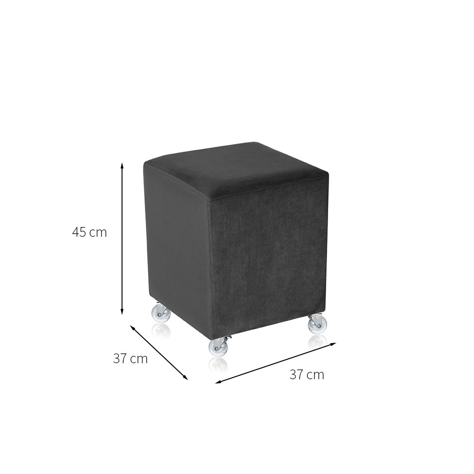 Puff Diks III Cinza