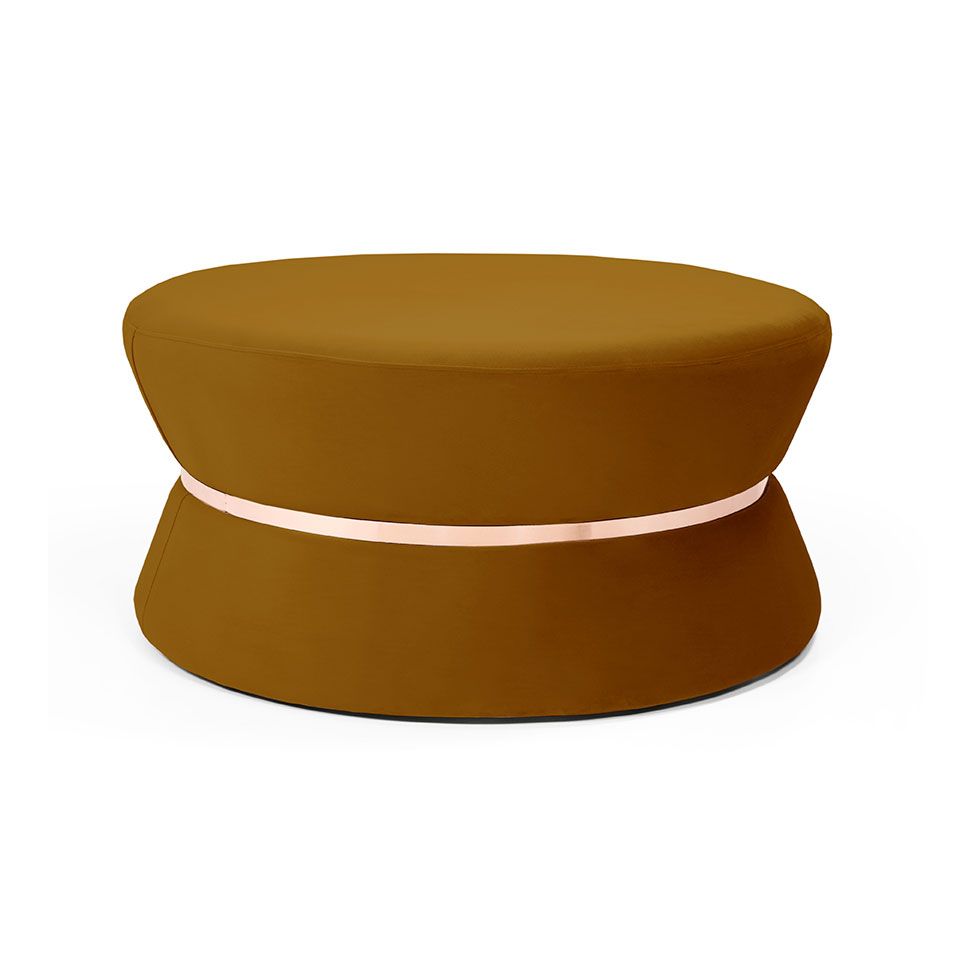 Puff Fritz II Dourado