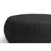 Puff Golf 105 cm Tressê C05 Corino Preto - Domi