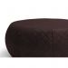 Puff Golf 105 cm Tressê C34 Corino Marrom - Domi