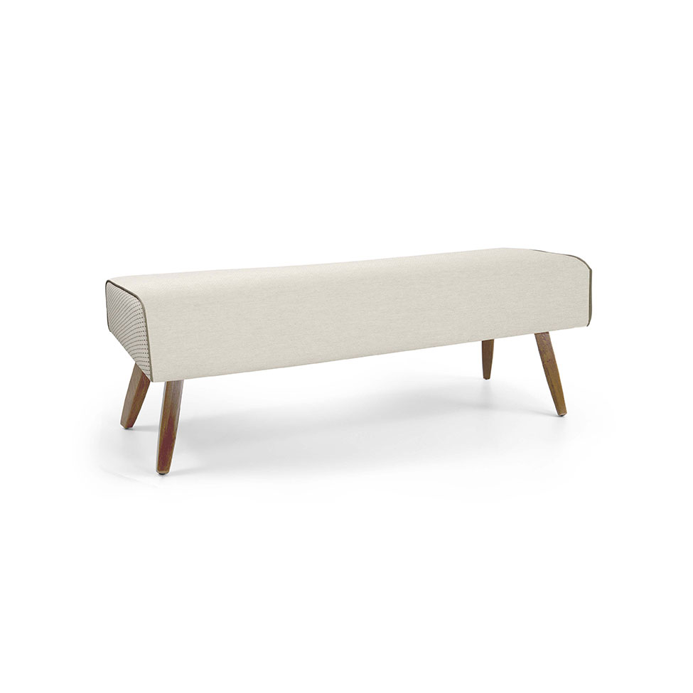 Recamier Viseo Bege 120 cm