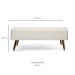 Recamier Viseo Bege 120 cm