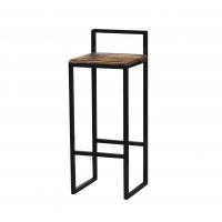 Banqueta Alta Balcão Bistrô Industrial Premium Madeira Imbuia