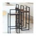 Banqueta Alta Balcão Bistrô Industrial Premium Madeira Imbuia