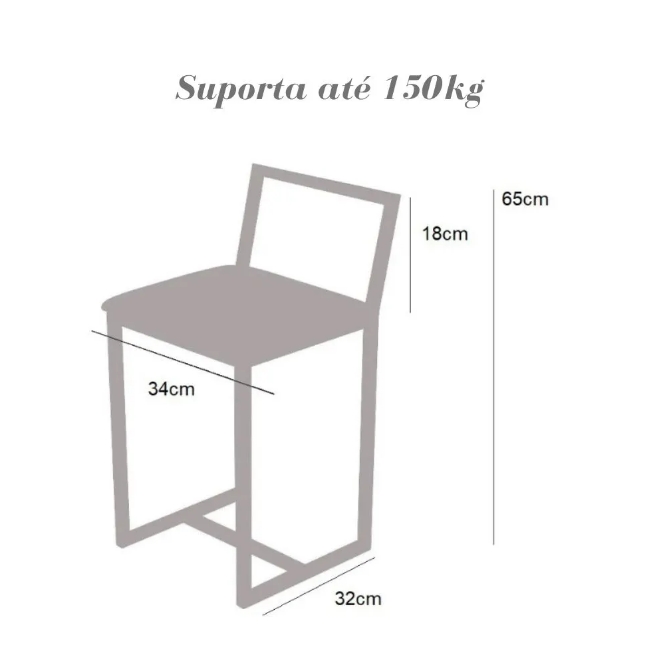 Conjunto Mesa Redonda Branca 4 Cadeiras Pequena Estofado Industrial Black e Marrom
