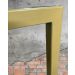 Conjunto Mesa de Jantar Quadrada 4 Cadeiras Pinus Riviera Industrial Dourado