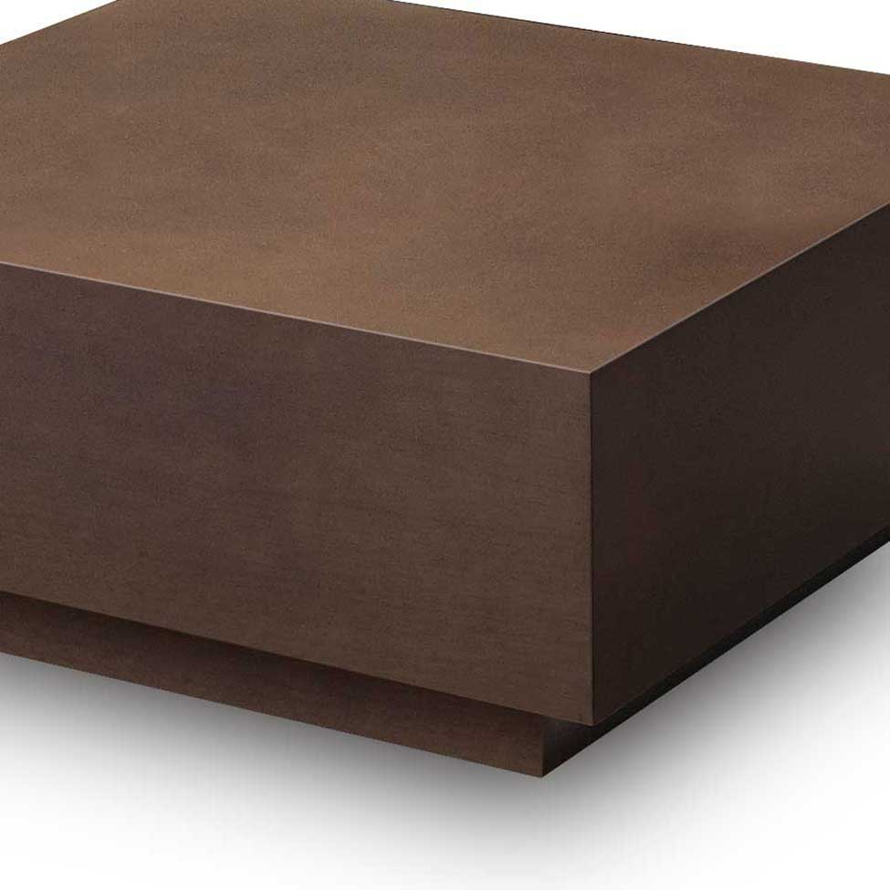 Mesa de Centro Quadrada Wood Caramelo