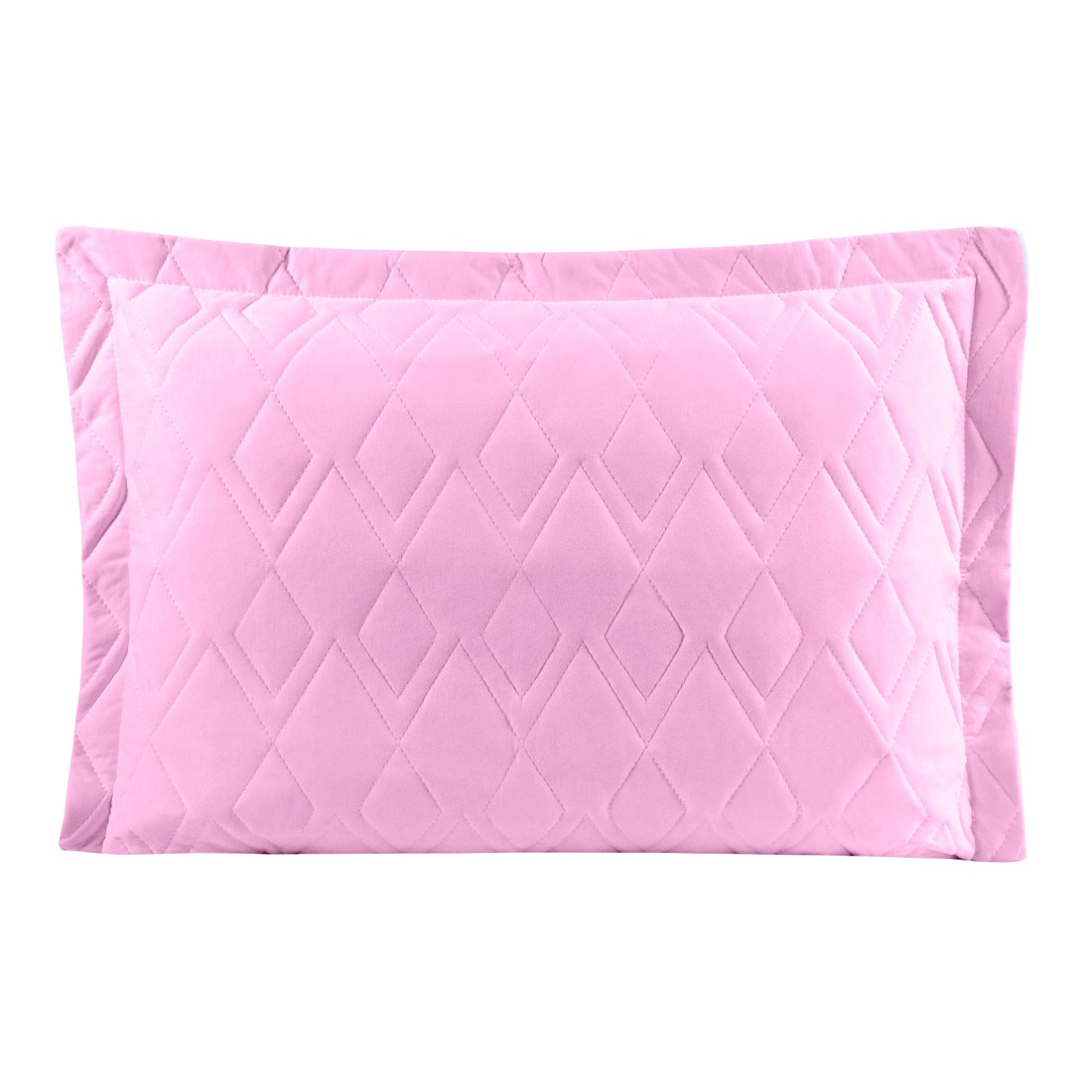 Porta Travesseiro Avulso Rosa Amora em Malha 100% Algodão 150g/m2