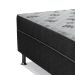 Cama Box Solteiro Conjugada Dream Molas Nanolastic (43x88x188) Cinza