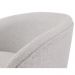 Conjunto Poltronas Decorativas Astrid Columbia Cinza com Base Giratória