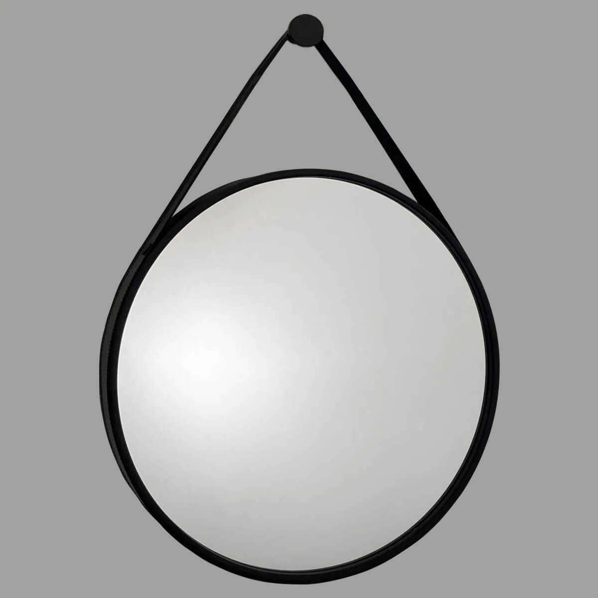 Pino Suporte para Espelho Adnet Pendurador de Casaco de Parede Aço Carbono 3cm Preto
